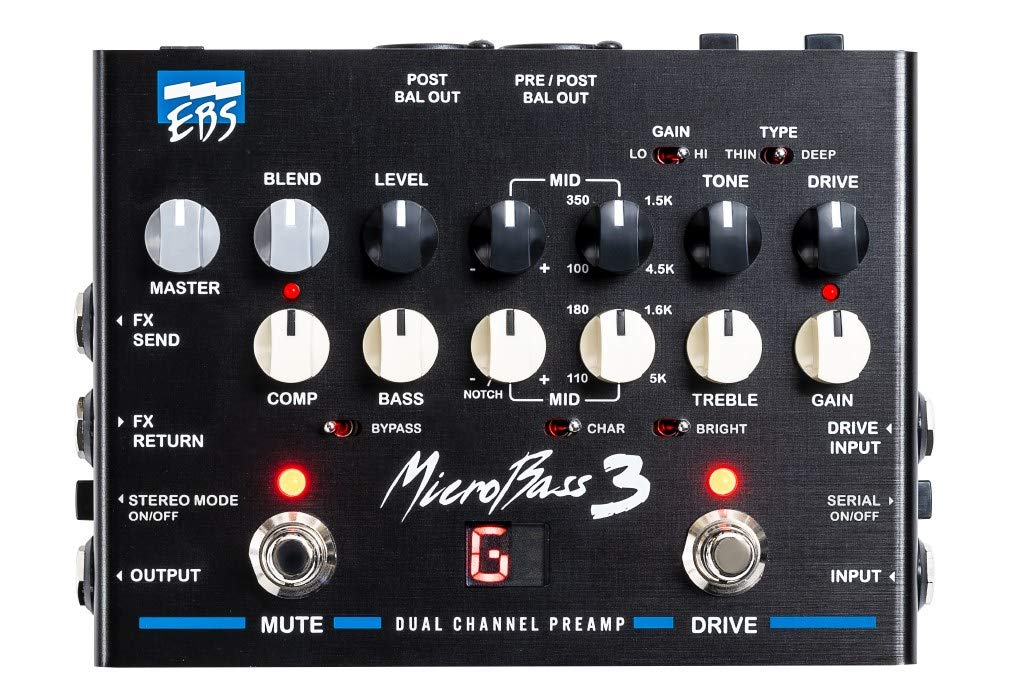 

EBS MicroBass 3 Micro Bass 3 чорний чорний
