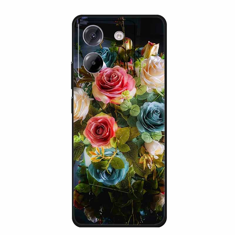 For Xiaomi Poco M7 Pro 5G Case M7Pro Coque Black Silicone Soft Back Cover Case For Poco M7 Pro Phone Case PocoM7 Pro Funda 6.67"