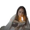 Rechargeable Clip- Book Light with Adjustable Brightness, Portable LED Reading Lamp for Bed, Desk and Travel (Color Options Available)