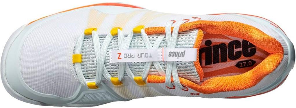 TOUR PRO Z VII AC X DPSZA19 White X Orange Cm [Prince] (White Orange) (349) 28.0