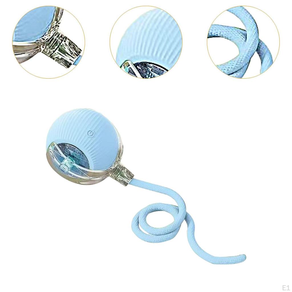 Interactive Cat Toy Automatic Moving,Lightweight,Funny,Cute,Rolling Ball Pet for Dog Kitty