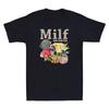 Herren- und Damen-T-Shirts MILF Man I Love Fish Lustig Angeln Angler Liebhaber Geschenke Vintage