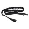 Heavy Duty Bungee Dog Leash Elastic S Rope with 2 Padded Control Handles for Military Dog Training Night Walking