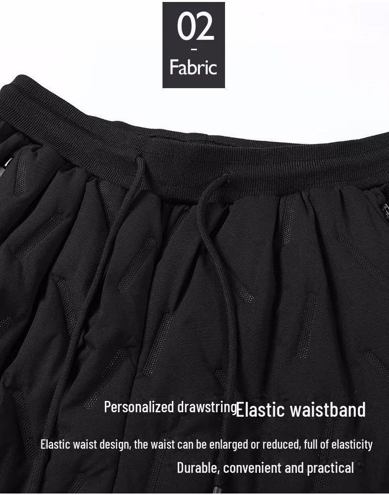 Men's Winter Lambskin Plus Velvet Waterproof Warm Outdoor Trousers