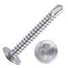 Feiquan Phillips Large Flat Head 410 Stainless Steel Self-Drilling Screws