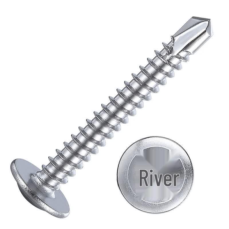 Feiquan Phillips Large Flat Head 410 Stainless Steel Self-Drilling Screws