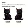 Acrylic Cat Hanging Ornament for Car Interior Halloween Decor