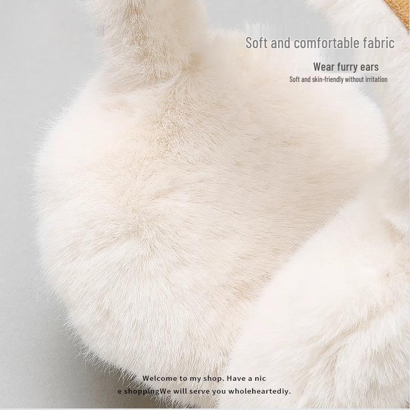 UG Plush Winter Earmuffs: Stylish, Thickened, and Warm Ear Protection for Women and Couples