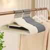 Premium Velvet Hangers Set Of Ten With Thick Non-slip Design For Clothes Drying And Storage