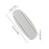 Self-adhesive Power Strip Organizer Fixer Wire Socket Power Strip Hanging Sliding Rail Plastic Home Cable Plug Holder Rack