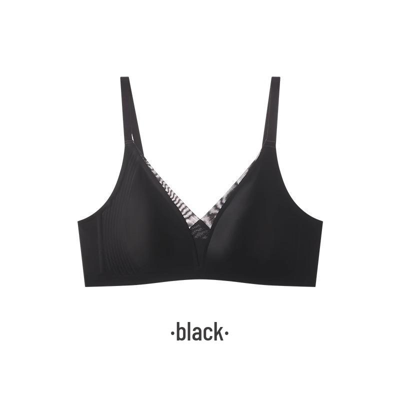 Ultra-thin Bunny Ear Seamless Soft Support Anti-Sagging Bra
