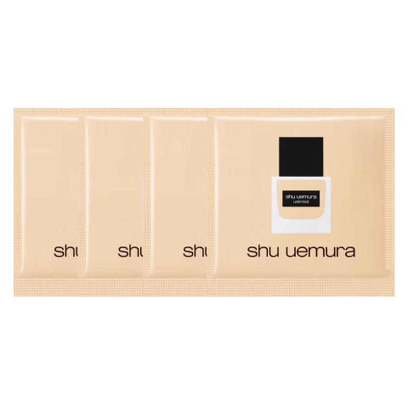 

Shu Uemura Unlimited Breathable Lasting Foundation Sample Set 4 samples