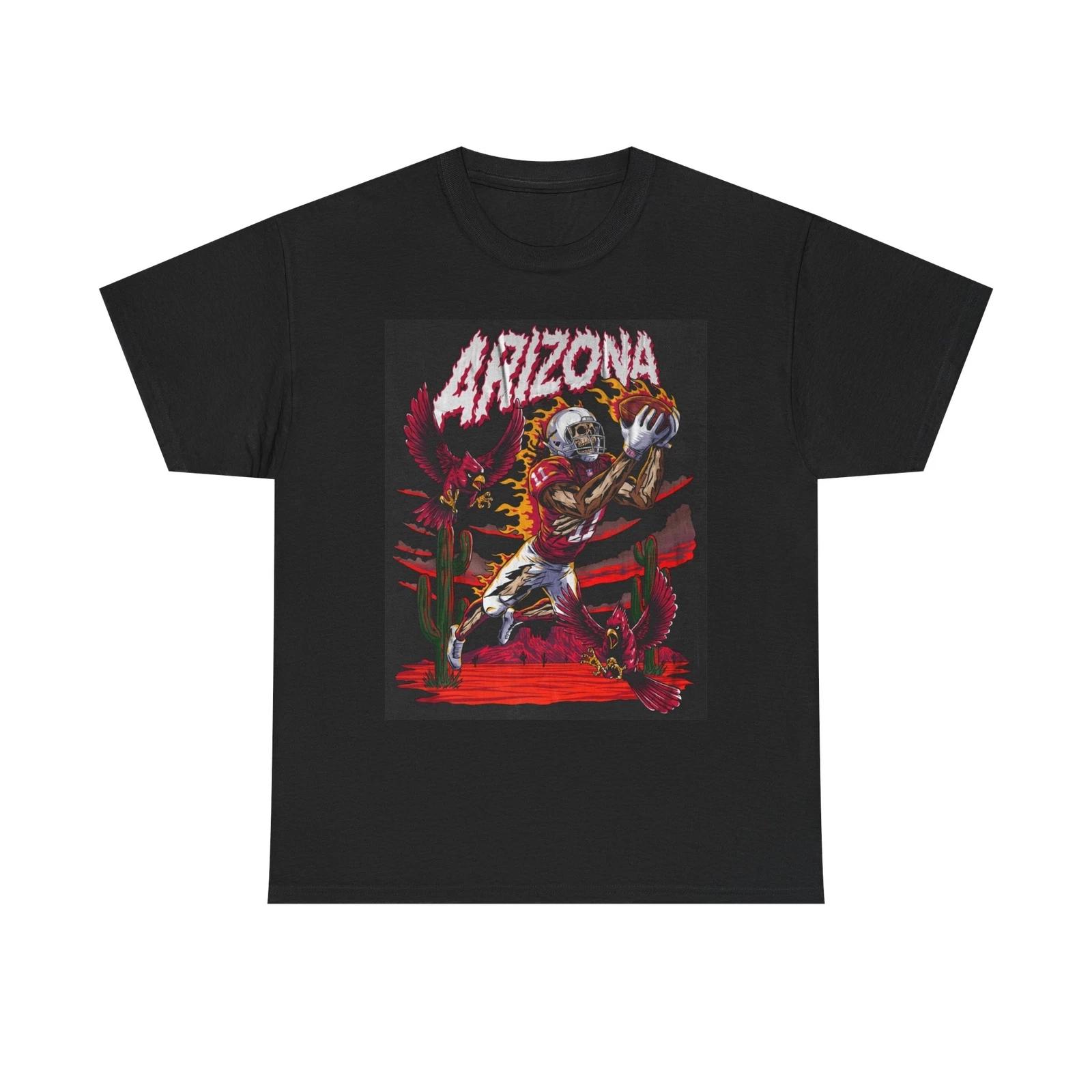 Men s and Women s T-shirts Arizona Cardinals Graphic XXXXL