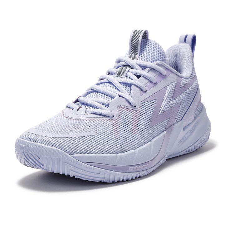 Scarpe da Basket 361 Antiscivolo Resistenti all'Abrasione Basse da Uomo Viola Gesso 672521122-5