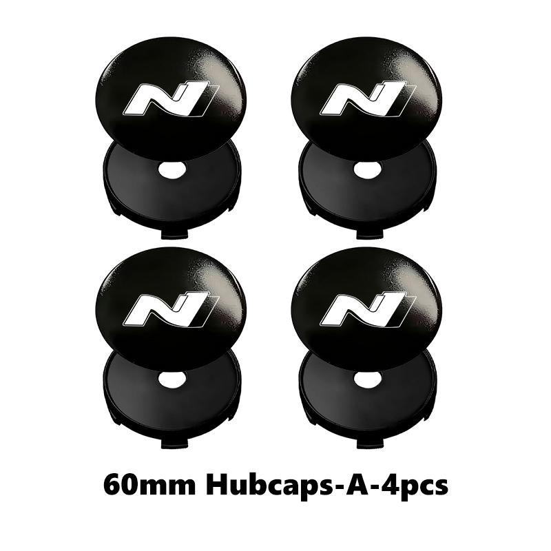

For Hyundai Car Styling Wheel Center Hub Cap Badge Emblem Sticker Accessories N Line Tuscon NX4 I20 I30 I10 Sonata Elantra