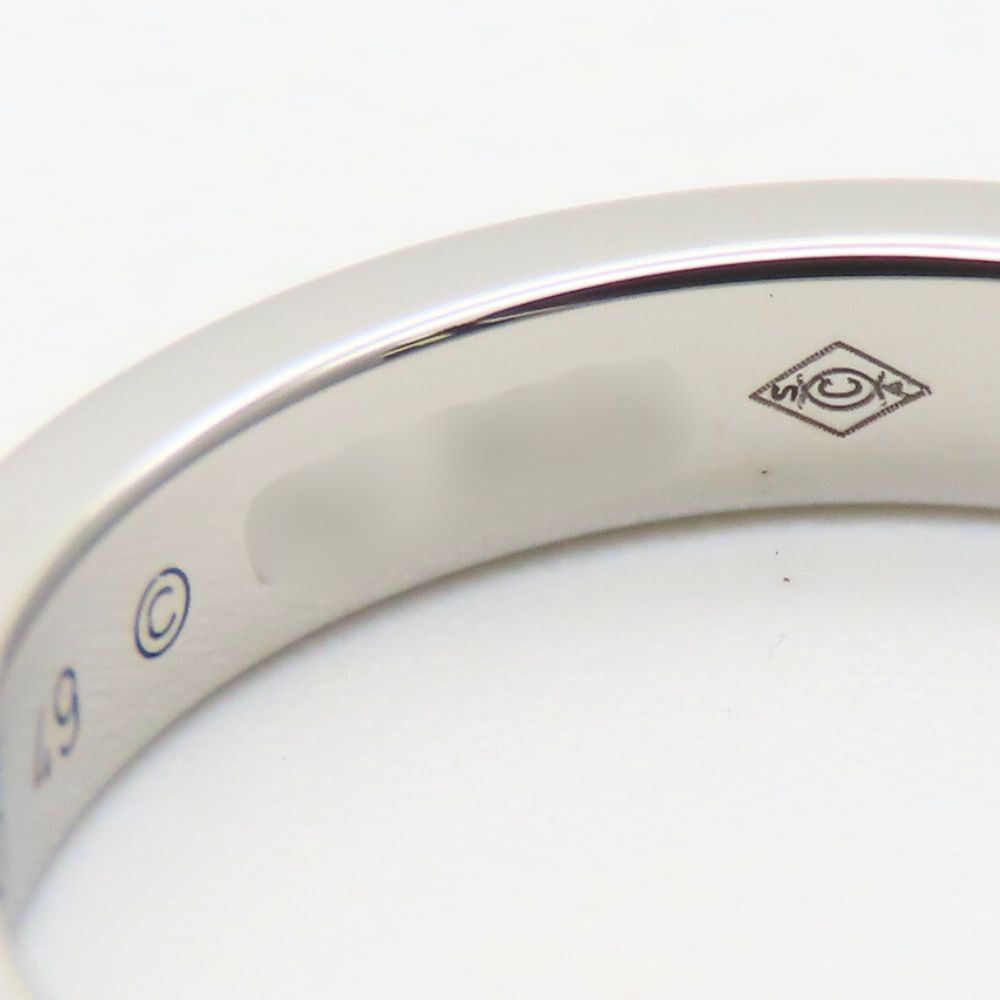 Used CARTIER Ring Engraved EU#49 49 Pt950Platinum/diamond 4.7g Platinum 1PD