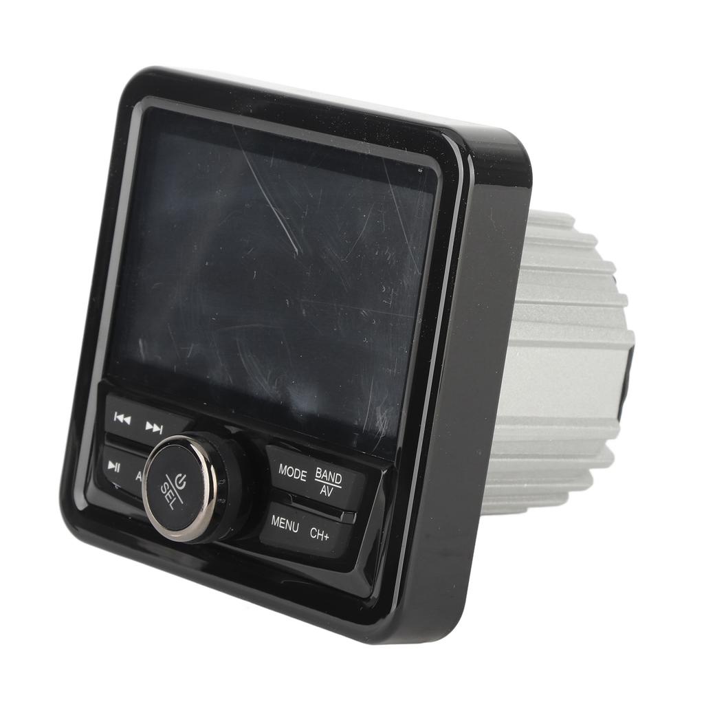 Marine Boat Radio Car Stereo Receiver Bluetooth MP3 MP5 Media Player Waterproof Lossless Music for Yachts Vehicles