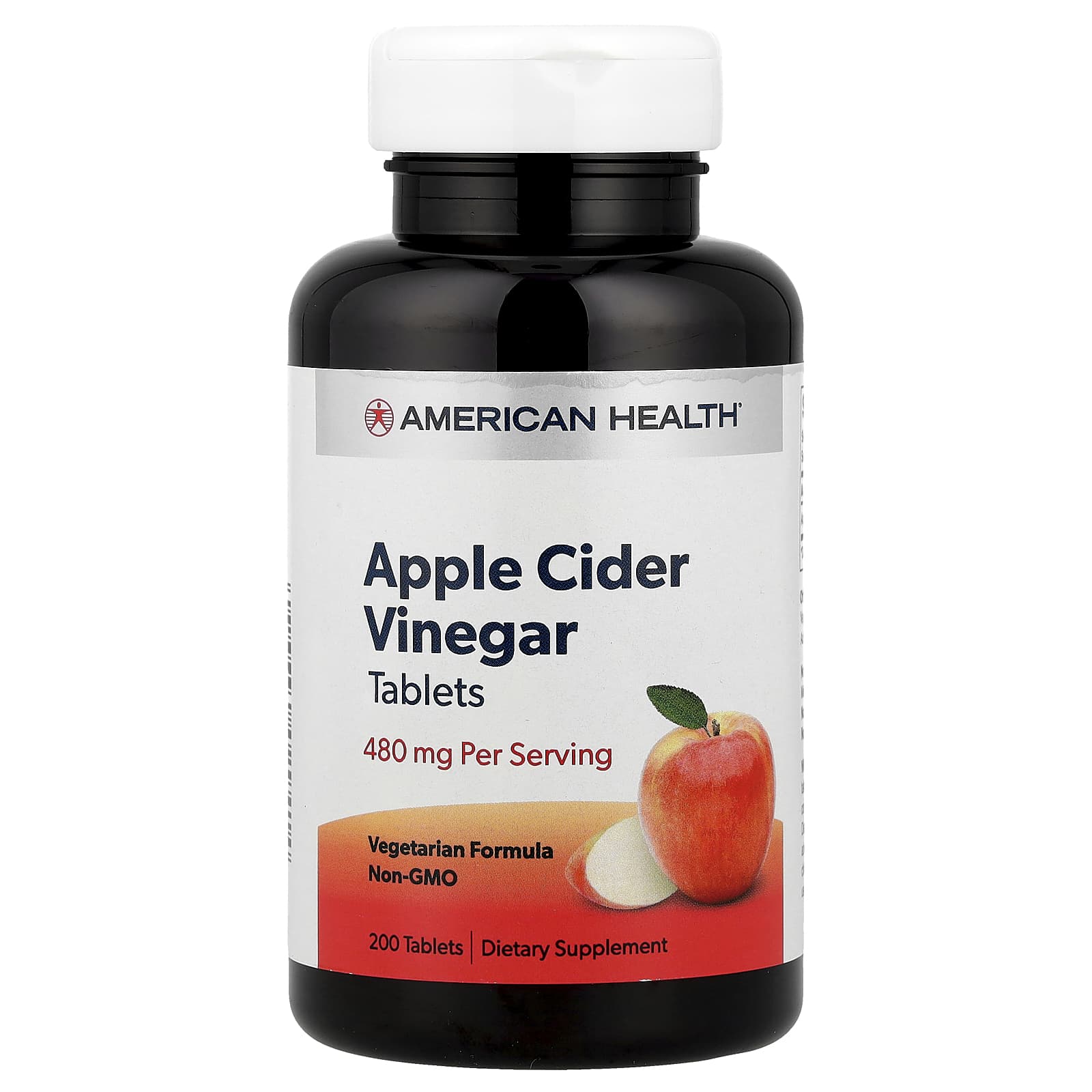 

Apple Cider Vinegar, 480Mg, 200 Tablets (240Mg per tablet)