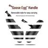 Goose Egg Game Controller: Mobile Grip with Stand for PUBG and Peace Elite