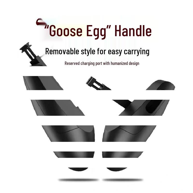 Goose Egg Game Controller: Mobile Grip with Stand for PUBG and Peace Elite
