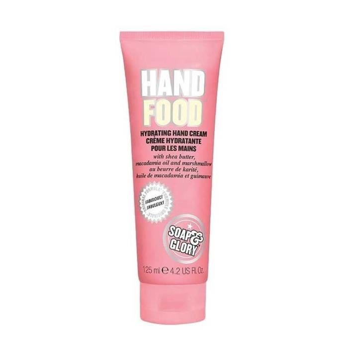 Crème hydratante - SOAP & GLORY - Hand Food - 125ml - Original Pink - Tous types de peau