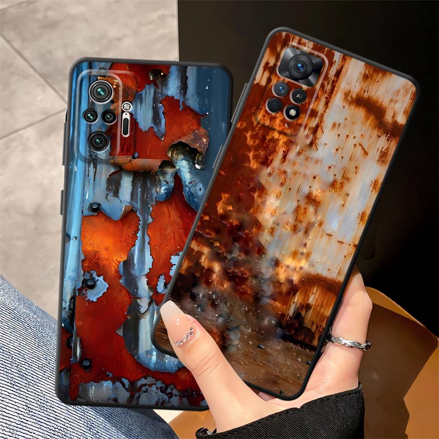 Rust Marks Funda Phone Cover Case for Xiaomi Redmi Note 9s 12S 10S 11 13 12 Pro Plus 10 9 8 Pro 11S