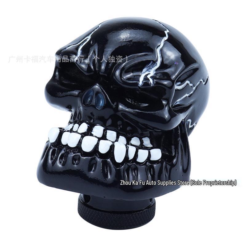 Skull Gear Shift Knob for Manual Transmission Cars - Ghost Head Interior Decoration