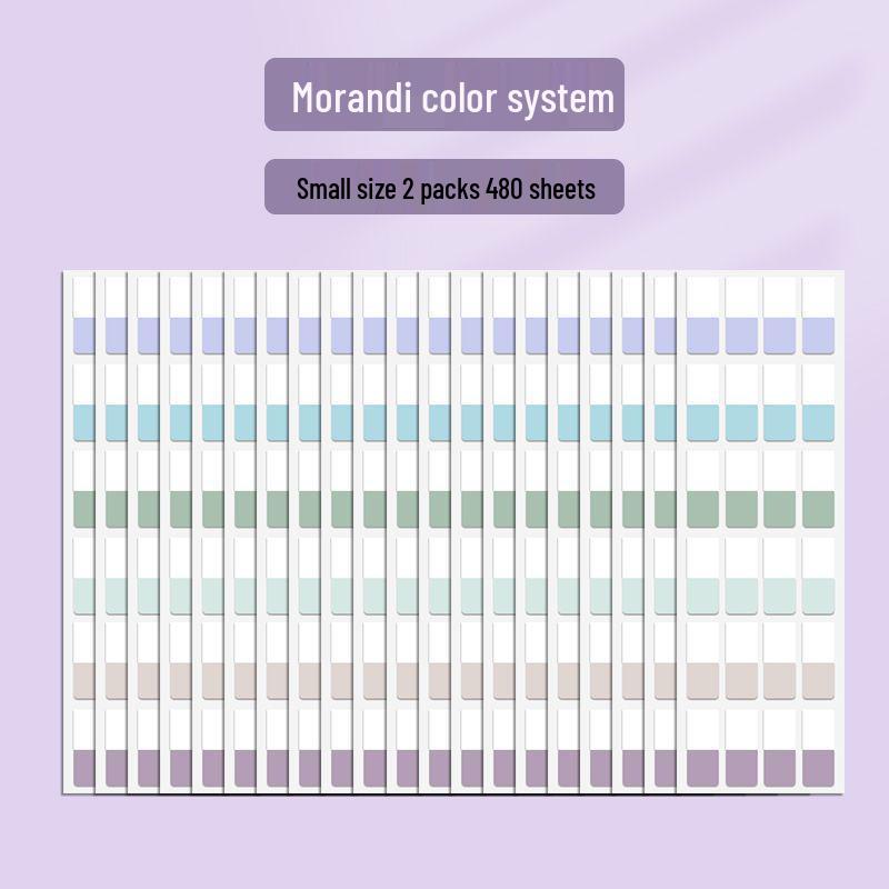 Writable Index Tabs for Student Notebooks - Sticky Note Strips for Classification & Marking