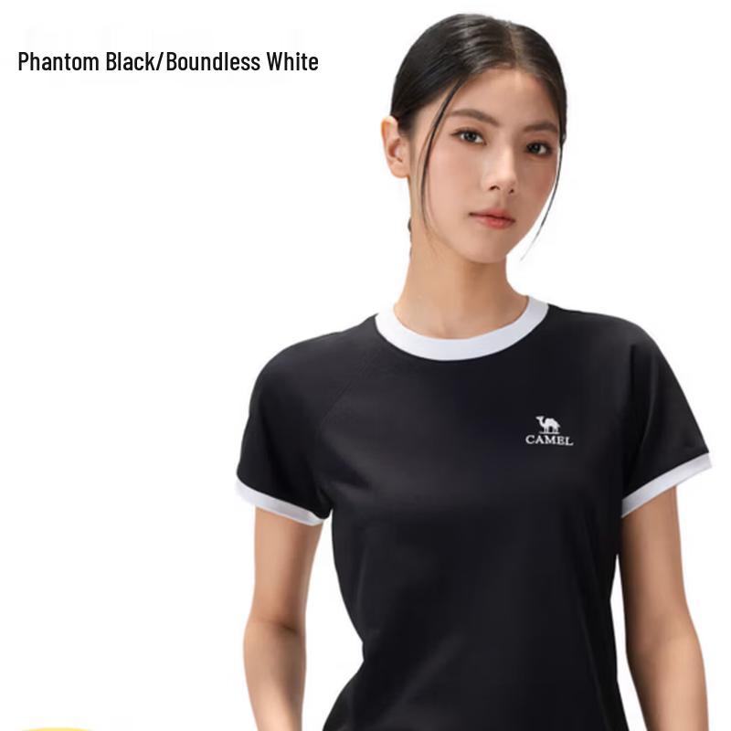Camel Women s Quick-Dry Round Neck T-Shirt S