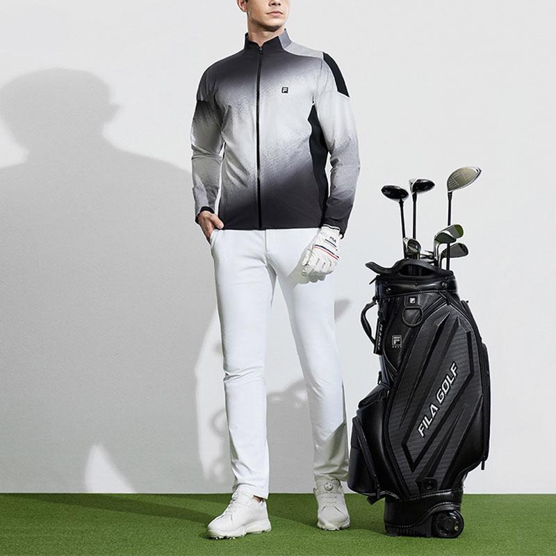 FILA Golf Series Gradient Elite Woven Jacket Men Jackets A11M415703F-ZA