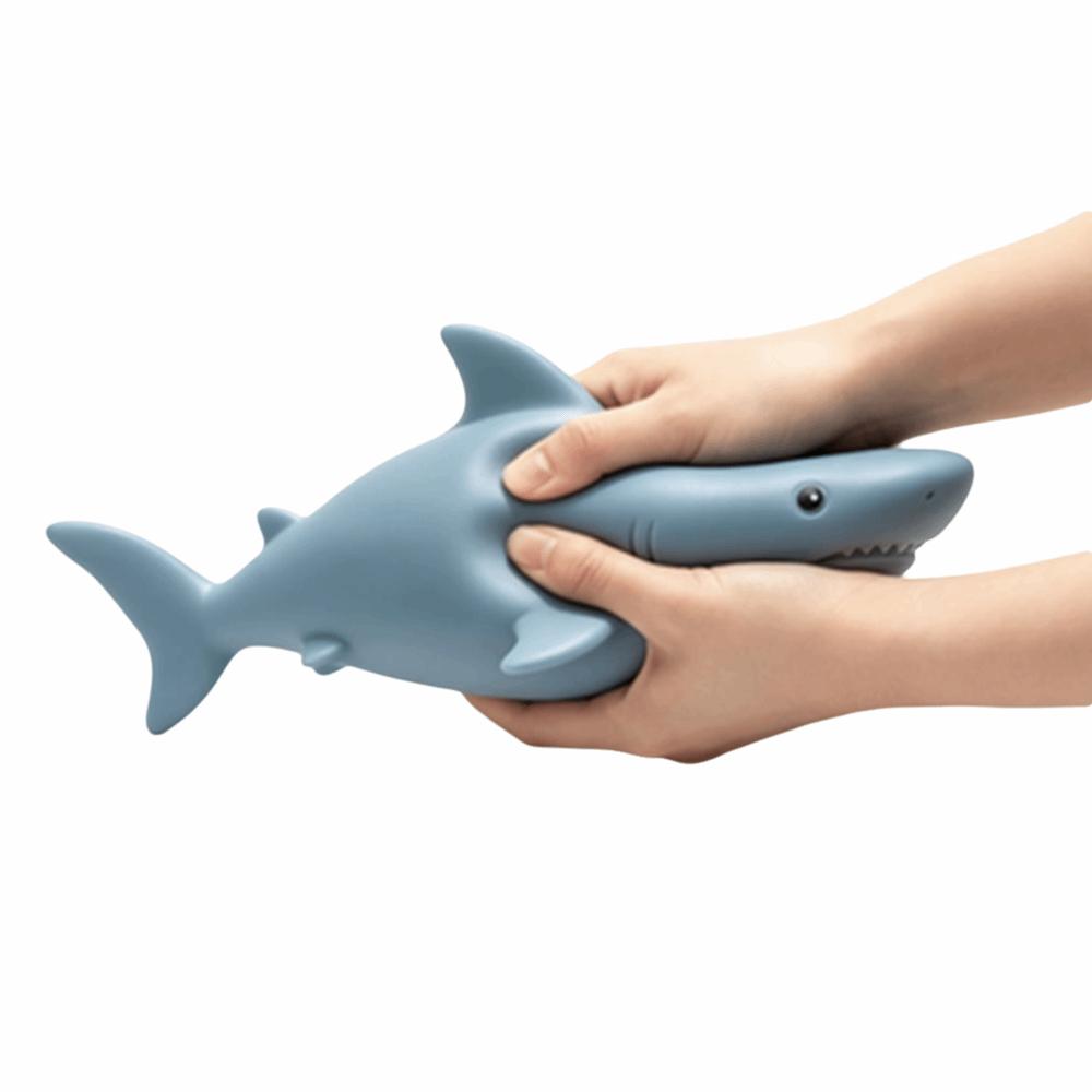 Jumbo Size Giant Shark Squishy Toy Slow Rising Giant Shark Fidget Toy Desk Decor