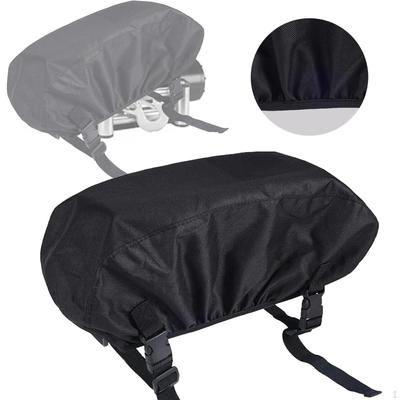 Car Winch Cover Accessory Adjustable Straps with Buckles Waterproof Tear Resistant Oxford Cloth