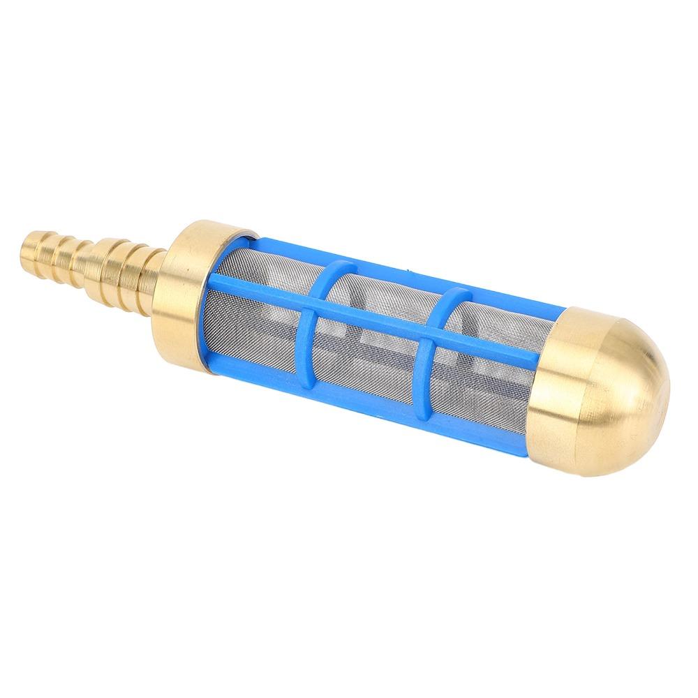 Compact High Pressure Washer Hose Blue and Yellow Pickup Filter Durable Water Suction Strainer