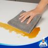 MR.SIGA Microfiber Cleaning Cloths, Streak-Free Cleaning Cloths, Commercial Towels, Kitchen Cleaning, Dishcloths, 12-Pack, Gray, Size 32 x 32 cm
