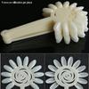 Tavolozza Espositore per Nail Art Girasole con 120 Bastoncini Colorati per Pratica - Palette Lecca-lecca