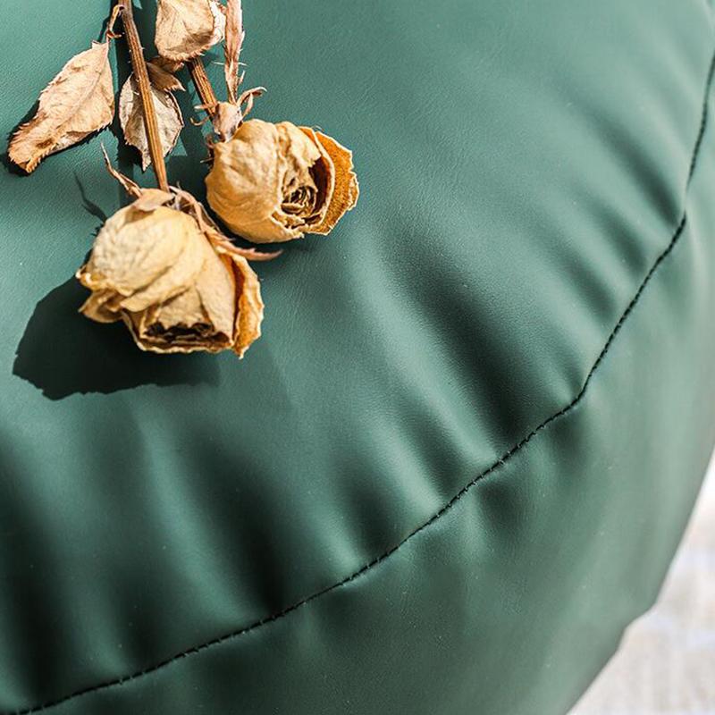 Poduszka do medytacji w stylu japońskim Homestay Okno wykuszowe Tatami Niewypełniony Pokrowiec na puf marokański Tkanina technologiczna Pufa Leniwy futon