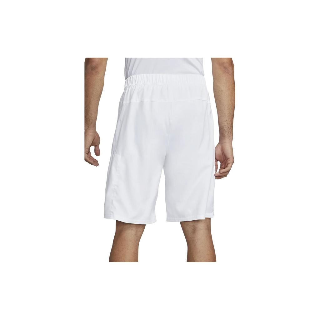 Nike Court Dri-FIT Victory Solid Logo Print Shorts Men Shorts White DD8335-100
