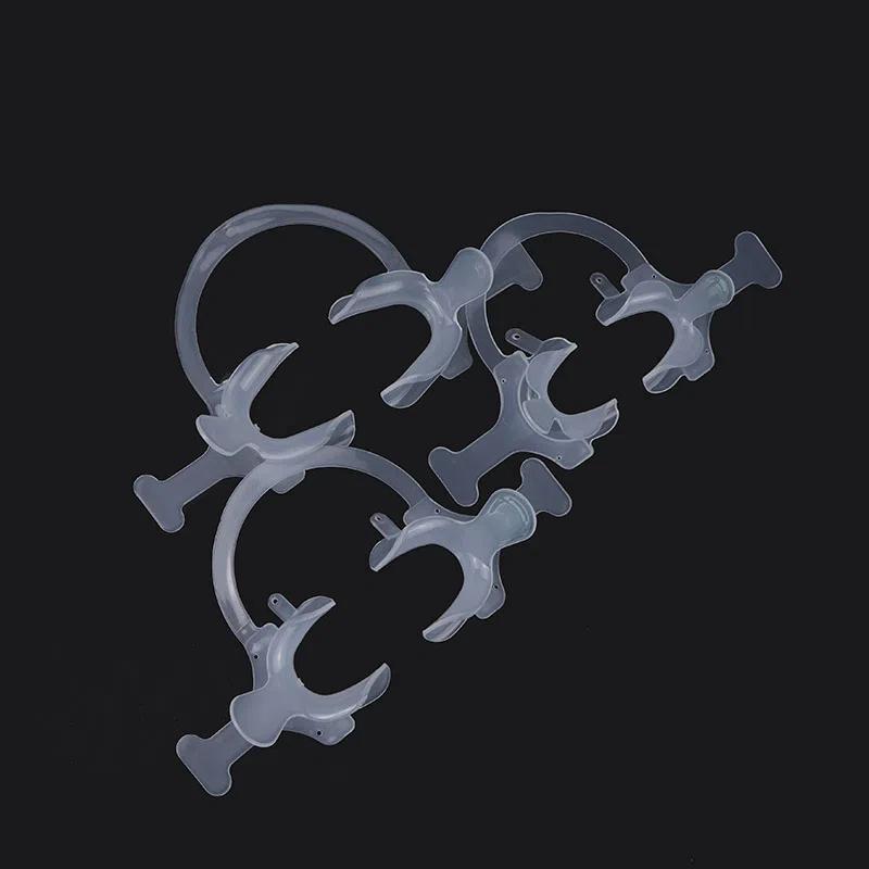 Dental Cheek Retractor Orthodontic Mouth Opener C Shape Lateral Open Dental Orthodontic Black Tooth Intraoral Lip