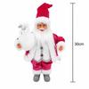 New Santa Claus Standing Figurine Christmas Decoration Window Display Ornament Home Decor Items And Gifts