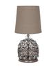Modern Small Crystal Table Lamp, Contemporary Bedroom Bedside Night Stand