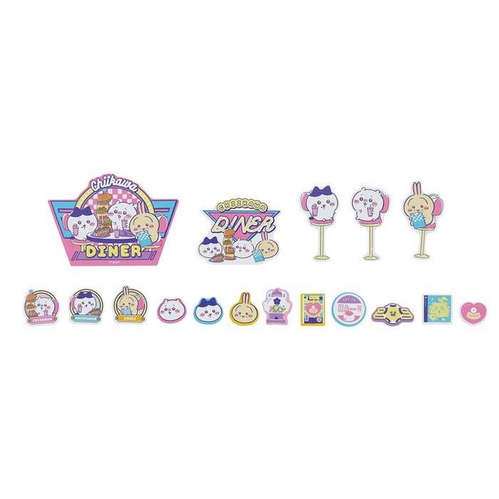 Sun-Star Stationery Chiikawa Sticker Set In Paper Bag, Lunch Size S8816069, Pack of 1