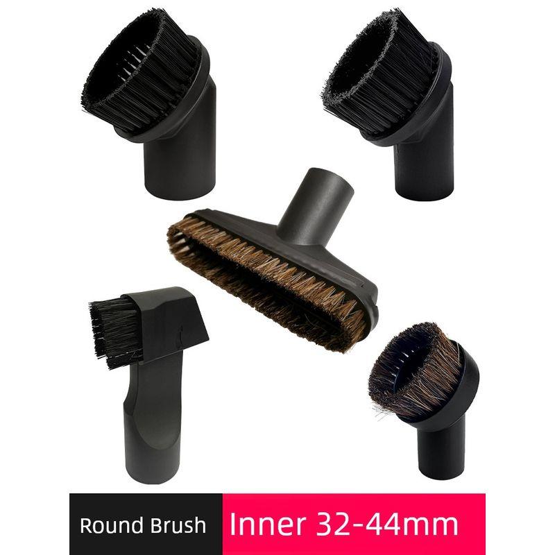 Attack Vacuum Cleaner round Brush Suction Head Hose Connector round Brush Head Hair Head Bf501bf502 Accessories Complete Collection Neutral