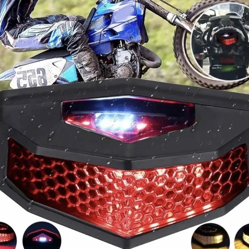 Universal Turn Signals Light 12V Rear Brake Stop Tail Lamp License Lamp  Motor Bike