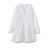 Fashion Style 2024 Spring New Women's Clothing All-Matching Hollow Embroider Poplin Short Dress 2298074 250
