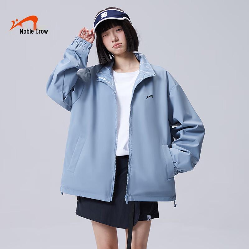 

Guirenniao Men s Reversible Stand Collar Jacket M