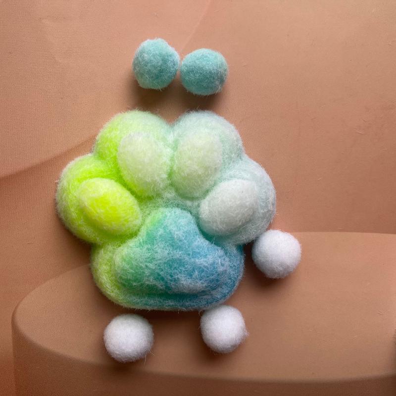 Cute Squeeze Cat Paw Toy Kawaii Dazzling Cat Paw Decompressing Toy Stress Relief Relax Toys Small Party /birthday Gift Wholesale