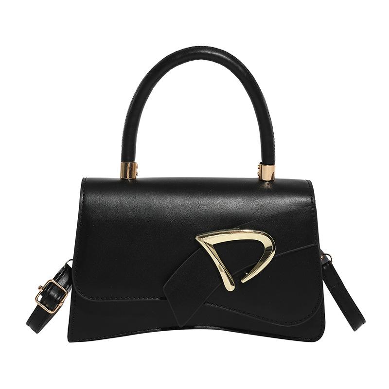 

Blocked Color Fashion Belt Decoration Women Single Shoulder Small Square Bag