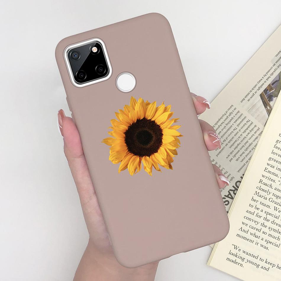 For OPPO Realme C25 C25S C25Y Case Cartoon Soft Silicone Matte Shockproof Phone Back Cover For Realme C 25 S Y Capa Funda Coque