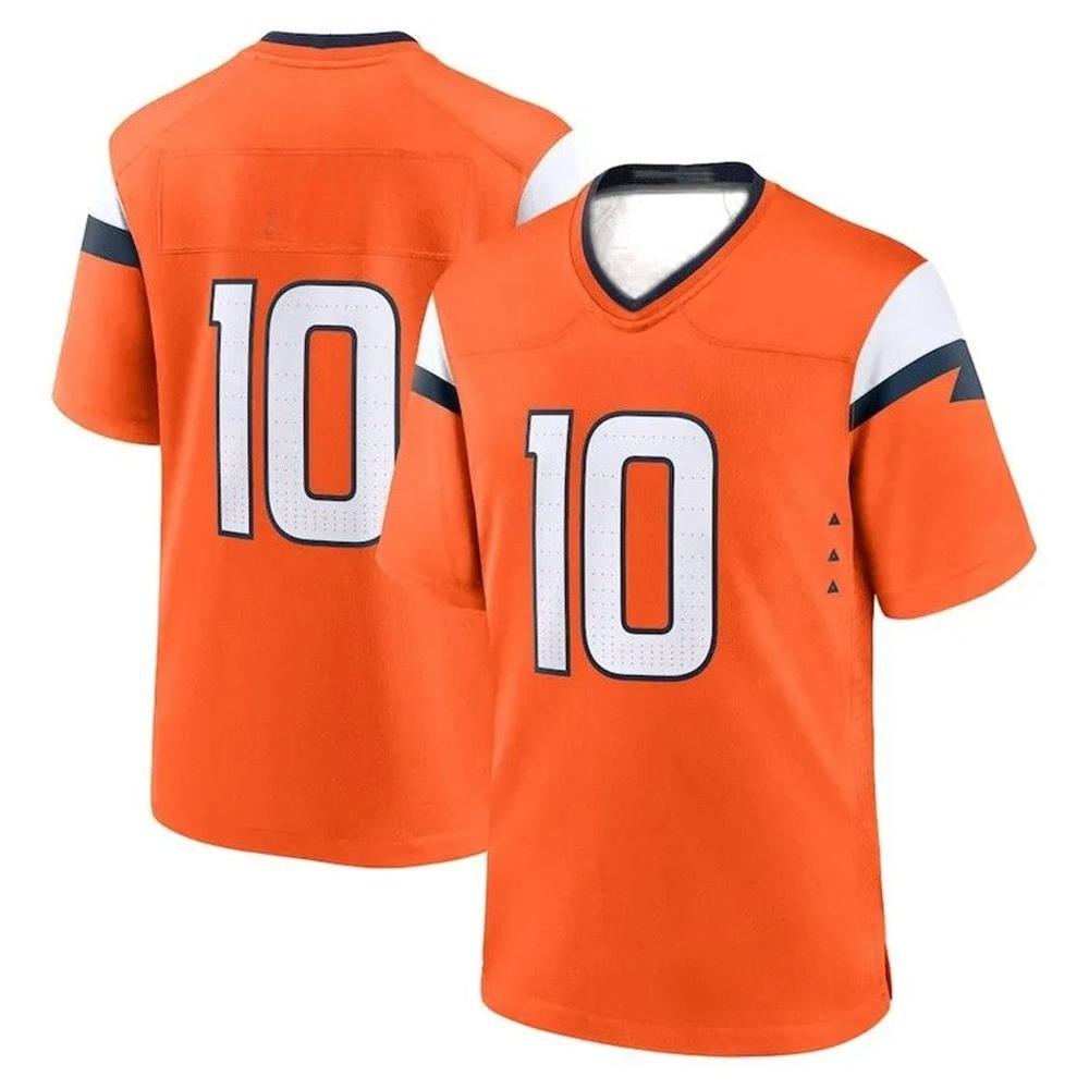 Maglietta a maniche corte da rugby estiva Denver per adulti uomini e donne Broncos Abbigliamento da allenamento Maglietta Sportiva per bambini Top casual