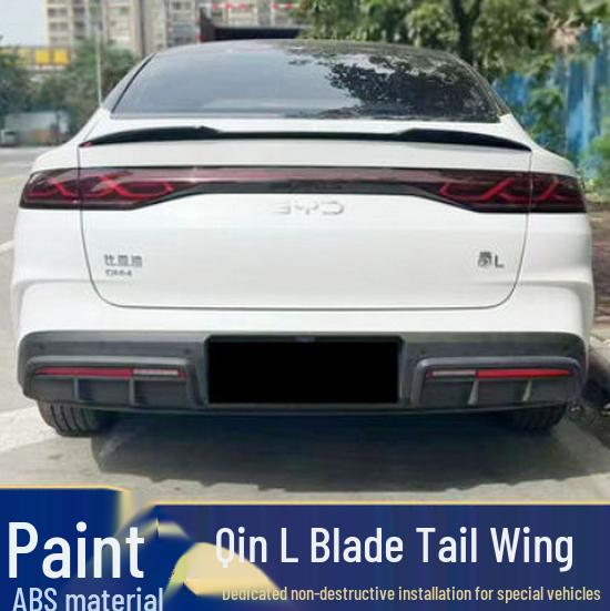 

Задний спойлер BYD Qin L в стиле DC Blade – Легкая установка, Спортивное обновление Unpainted